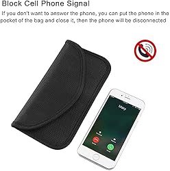 ONEVER 2 Pack Faraday Bags for Car Keys and Cell