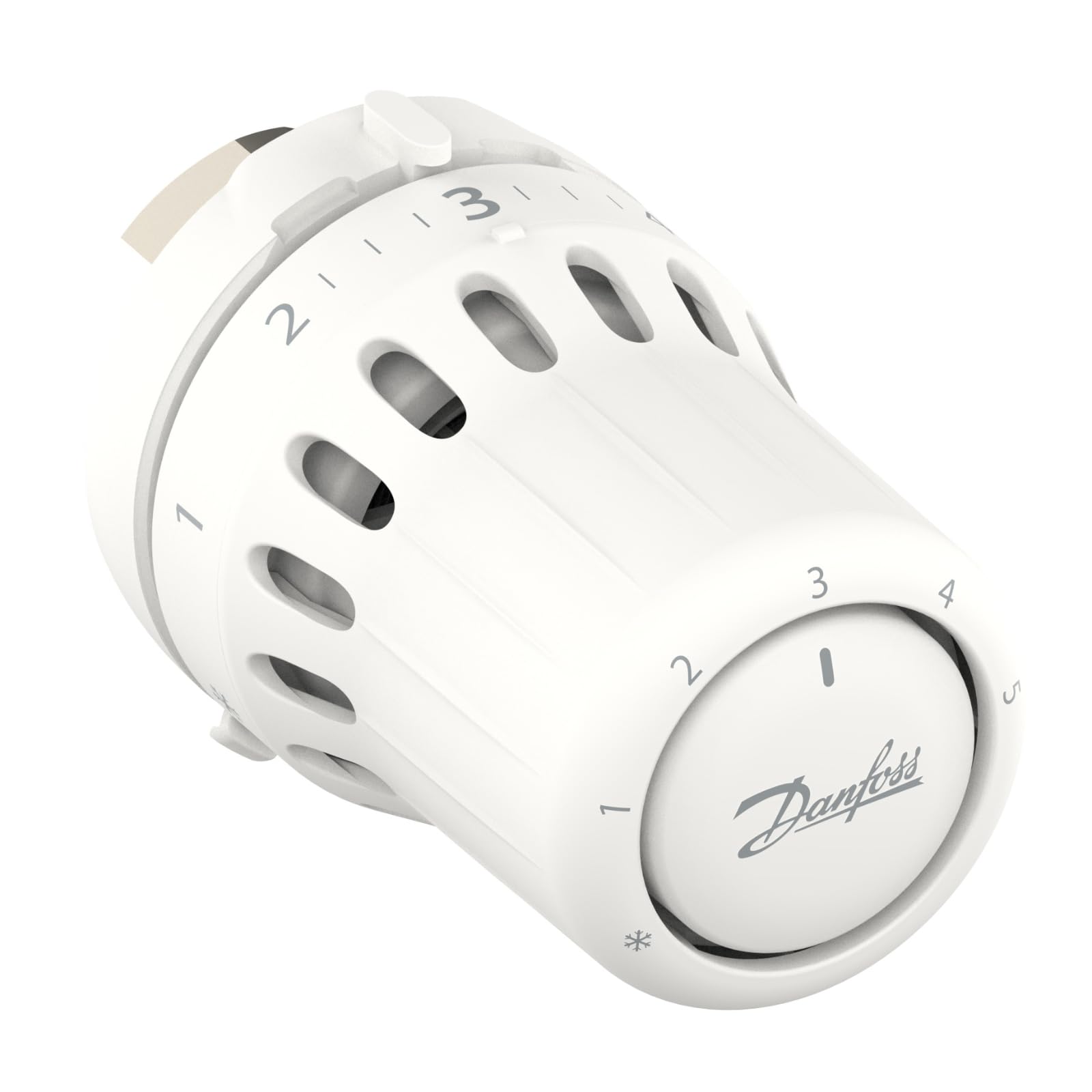 Danfoss React M30X1.5, Thermostatic Radiator Valve With Liquid-Filled Thermostatic Bellow And Buil-In-Sensor