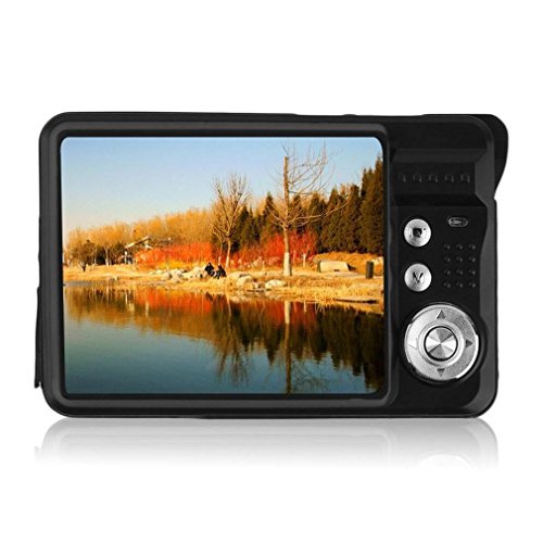 Digital Camera, Lyyes 2.7" Mini Camera HD 720P Digital Point Shoot Camera 8X Zoom Camera for Kids and Gifts (Black) - Thumbnail 4