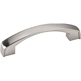 Jeffrey Alexander 549-96SN Merrick Collection Pull, Satin Nickel