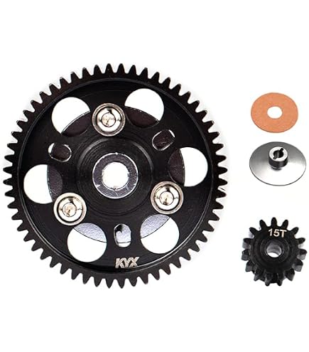 thumbnail interactive-video image 1 of Hot Racing Hardened Steel Gear Set For SCX II - SCXT1000T Replacement Gears 1 of 14