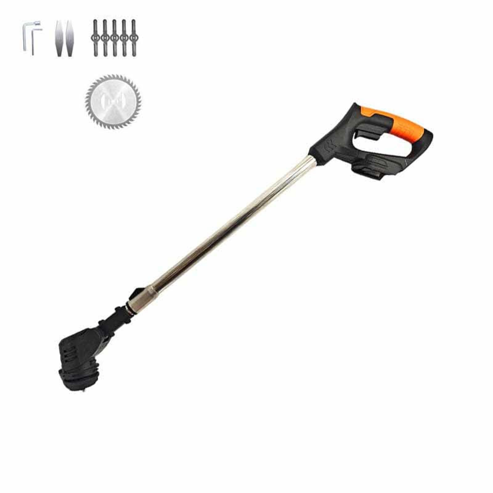 Photo 1 of 1500W Portable Grass Trimmer, 2025 New Cordless Electric String Edger & Weed Trimmer, 24VBattery Powered with 3 Types Blade for Garden and Yard Lawn (Without Battery)