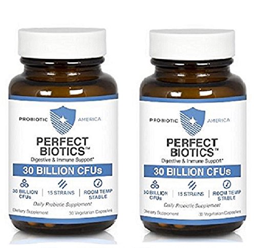 UPC 703439298757, Probiotic America Perfect Biotics, Daily Probiotic Supplement for Digestive and Immune Support 60 Capsules