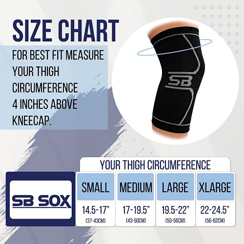 SB SOX Compression Knee Brace Great Support That Stays in Place