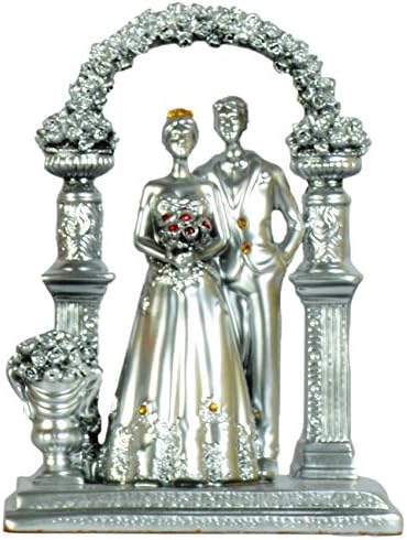 Sigaram Showpiece for Home Decor (Love Couple Statue Romantic Decorative Handicraft Figurine Home Interior Bedroom Decor.)