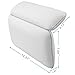 Jhua Non Slip Bath Pillow, Waterproof Spa Bathtub Pillow Mat with 7 Strong Suction Cups for Any Size Tub Comfort Bath Pillow for Neck Rest Back Support (14.6x11.4x2 in) (White)