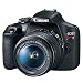Canon EOS Rebel T7 18-55mm f/3.5-5.6 is II + 75-300mm f/4-5.6 III Kit + 64GB SD Card + Case (21pc Bundle)thumb 1