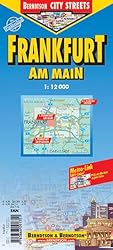 Frankfurt City Streets Map