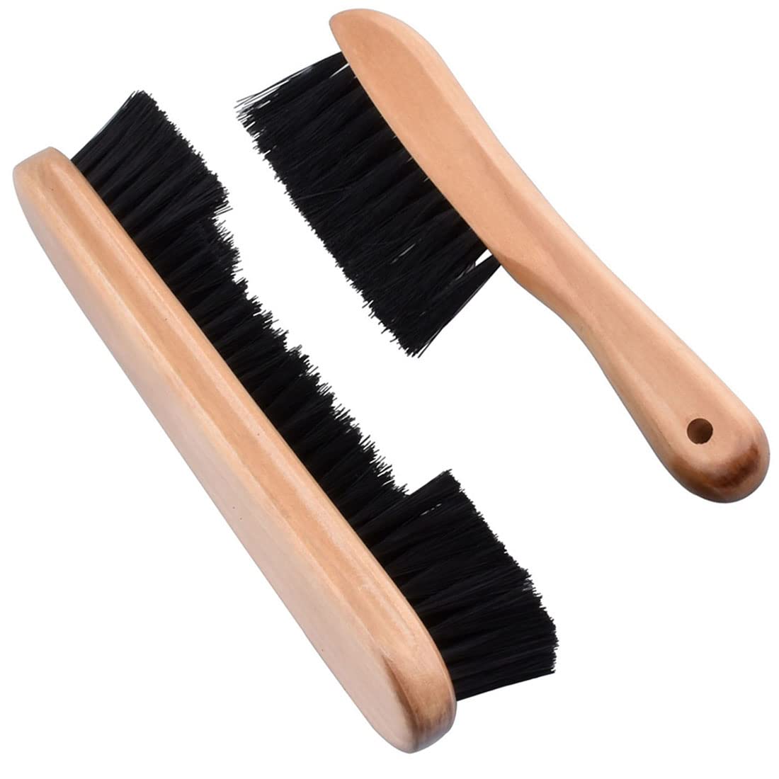 Billiard Brush Cleaner, Billiards Pool Table Brush Rail Brush Set Wood Cleaning Tools Accessory (ecru)