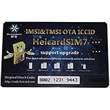 Balight Universal Unlock Sim Card Accessories for iPhone X 8 7 6S 6 Plus 5S, Smart Phone R-SIM Unlock Card