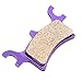 ECCPP Kevlar Carbon Fiber Brake Pads Motorcycle Replacement Front and Rear Braking Pad Kits for 2005-2007 Polaris 800 Sportsman EFI