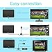 1byone OUS00-0569 50 Miles HD Digital TV Antenna with Detachable HDTV Amplifier Signal Booster, Support 4K 1080p & All Older TV's, Amplified 10ft Highest Performance Coax Cable