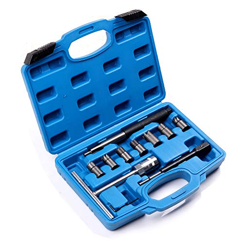 ECCPP 10 PCS Diesel Injector Seat Cutter Set Car Repair Tool Fit for BMW Fit fo…