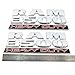 Yoaoo® 2x GENUNE Chrome Dodge RAM 3500 Emblem Badge 3D Emblem Decals Nameplates Flat Letter OEM New Shiny