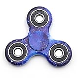 TOLOCO Spinner Fidget Toy Hand Spinner Camouflage for ADHD EDC Hands Killing Time, A15-Blue Sky