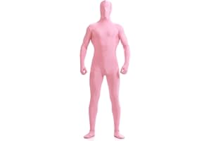 ATHX Men's and Women's Spandex Bodysuit Costume Stretchy Onesie Adult Halloween Cosplay Full Body Suit Zentai Suit Jumpsuit