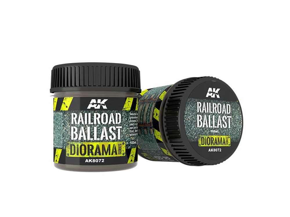 AK Interactive - Railroad Ballast 100ml - AK8072