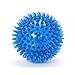 EETOYS Durable Dog Spike Ball, 3 Pack 2 1/3” Squeaker Spiky Ball Squeaky Dog Toy for Tooth Cleaning, Training, Play Fetch, Boring