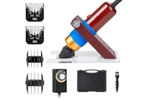 Carpet-Trimmer-with-Shearing-Guide, BESGEER-Rug-Trimmer-for-Tufting-Carpets with 2 Blades, Carpet-Carving-Clippers-with Low Noise, Rug-Shaver-for-Tufting and Cleaning Handmade, Tufting-Shears 200W