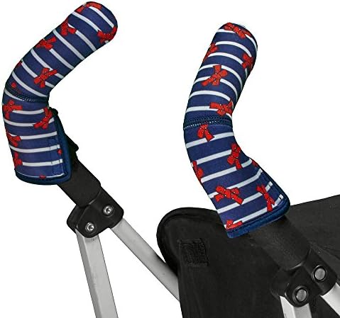 Choopie Stroller Handle Covers, French Bows