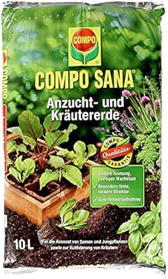 Compo 1062302 - Tierra para hierbas (10 l): Amazon.es: Jardín