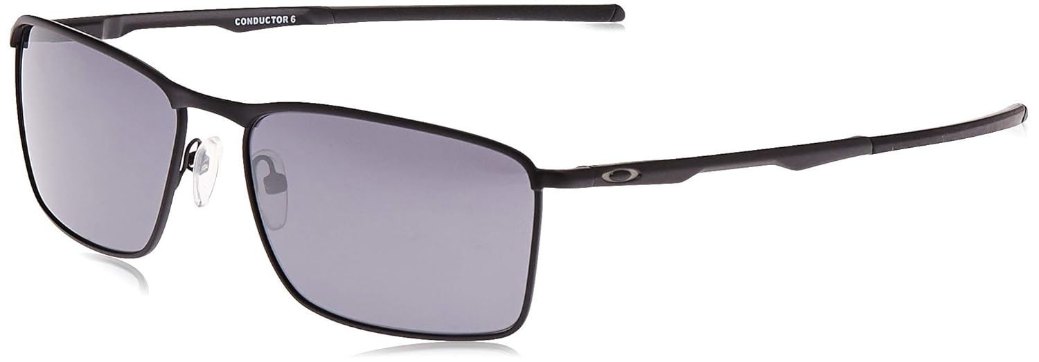 Buy Oakley Mirrored Rectangular Sunglasses (0OO410658.0 mmGrey) at