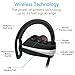 Wireless Earbuds, Waterproof Bluetooth Headphones In-Ear Buds Earphones with Mic + Carrying Case, 12 Hours Play Time for Sport Workout, Noise Cancelling / Sweatproof - Sugoiti