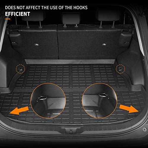 Bomely Fit 2019 2020 2021 Rav4 Trunk Floor Mat TPE Cargo Liner All