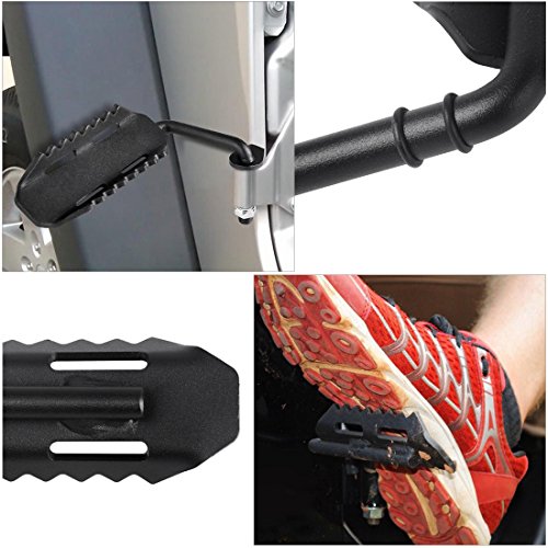 Front Foot Pegs Compatible for 19972006 Jeep Wrangler TJ 2door