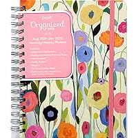 Posh: Organized Living 17-Month 2019-2020 Monthly/Weekly Planner Calendar: Summer