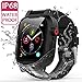 ShellBox YOGRE IP68 Waterproof Watch Case for 42MM, Full Sealed Waterproof iWatch Case with Anti-Scratch Screen Protector for 42mm iWatch Series 3 and 2, Package with 2 Soft Silicone Watch Band primary
