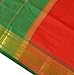 Skirts 'N Scarves Women's Red Art Silk Saree with Blouse Piece Brocade SR-3