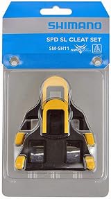 SHIMANO Road Cleats SM-SH11 6 Degree Float SPD SL Compatible Pair view 2