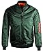 Guytalk Men's Reversible Flight Bomber Jacket