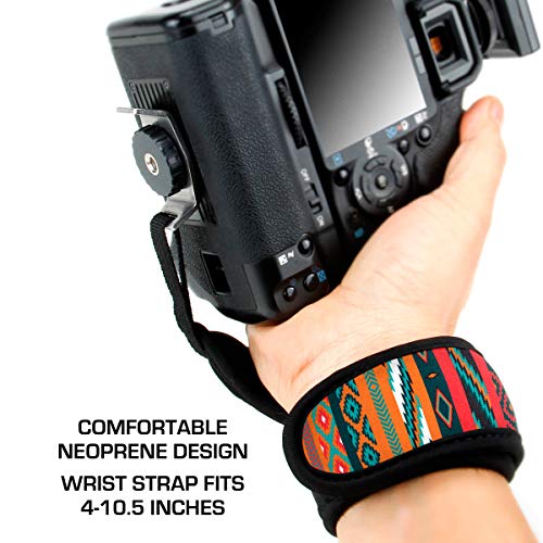 USA-GEAR-Empuadura-de-Mueca-Correa-de-Mano-para-Cmara-de-Fotos-Rflex-Compatible-con-CanonNikonSonyPentax-y-Muchas-ms-Diseo-Azteca