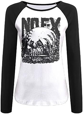 AIJFW NOFX Women's Crewneck Raglan Jersey Shirt S