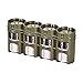 Storacell by Powerpax Slimline D Battery Storage Caddy, Military Green, Holds 4 Batteries (Not Included)