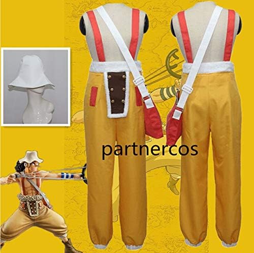 Amazon One Piece ウソップ 新世界2年後 風 クリスマス ハロウィン イベント仮装 コスチューム コスプレ衣装 コスプレ 仮装 通販