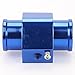 ATVATP 32MM Blue Water Temp Temperature Joint Pipe Sensor Gauge Radiator Hose Adapter