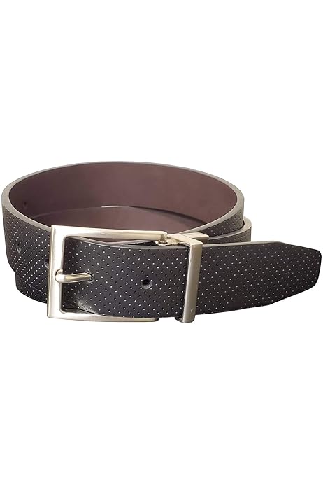 nike perforated reversible golf belt