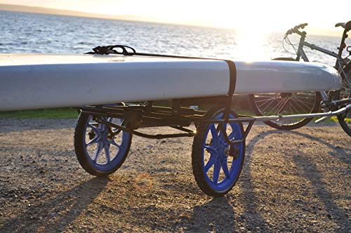 Seattle Sports Go!Cart Center Cart + Bike Trailer for Kayaks, Paddle Boards, and Canoes (Renewed)
