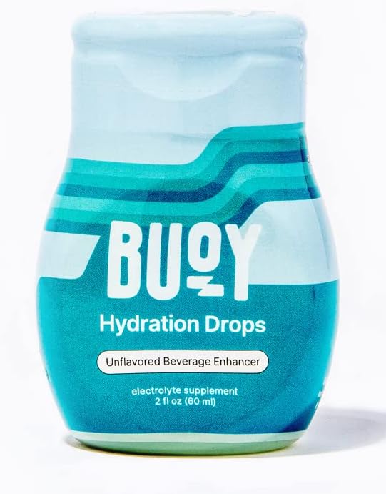Buoy Electrolyte Drops 40 Servings No Sugar, No Sweeteners Trace