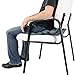 Premium Air Inflatable Seat Cushion - Comfortable Chair Cushion for Wheel Chair - Ideal for Prolonged Sitting - Ideal Seat Cushion for Daily Use (Gray)
