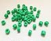50 Pcs Small Type Dental Hygienist Silicone Instrument Color Code Rings -Green