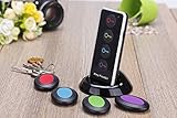 Wireless RF Key finder with LED Flashlight and base support. pet tracker , car finder, Wattle locator. With 4 receivers key finder-Wireless key RF locator, remote control