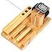 iVAPO MM607 3-in-1 Bamboo Body Apple Watch, iPhone & iPad Stand for Apple iWatch 38mm/42mm, iPhone 5s, 6, 6 Plus, iPad Air, iPad Air 2, iPad mini