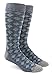 Textured Diamonds Men's Cotton Blend Dress Socks