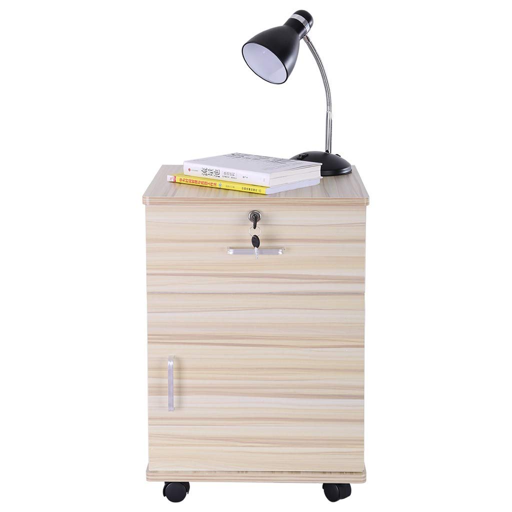 Lutos Mobile File Cabinet With Lock Drawer File Cabinet Metal Pedestal With Large Storage Space Under Desk Rolling Organizer Printer Side Cabinets For Home Office White Kitchen Dining Cjp Org In