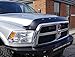 FormFit Textured Black Tough Guard Hood Protector Bug Shield Deflector Fits 2010-2018 Ram 2500 3500