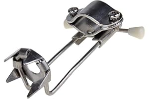 Ultrafun Cane Ice Tip Attachment Retractable 5 Prong Outdoor Ice Grip Crampons for Canes Crutches (Silver)